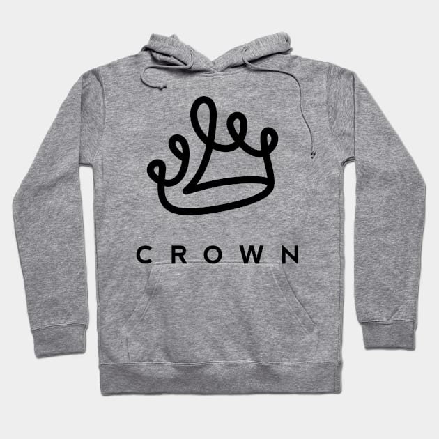 Crown Hoodie by Whatastory